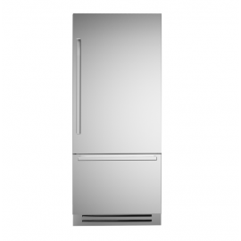 BERTAZZONI REF905BBRXTT/24PRO Εντοιχιζόμενος Ψυγειοκαταψύκτης LUXURY SLOT-IN 90cm Inox